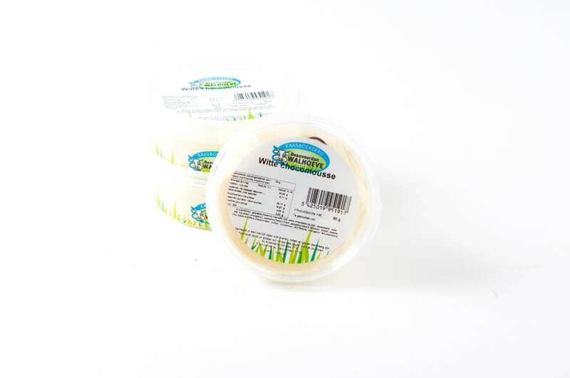 witte chocomousse