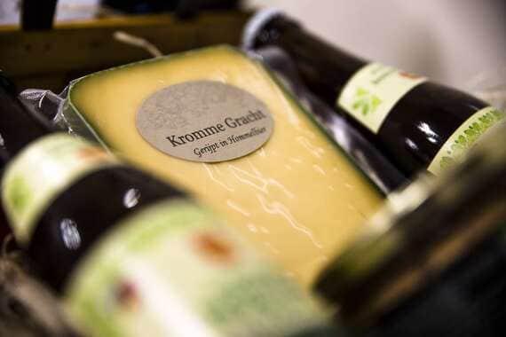 Geschenkmand - Hoevekazen en Hommelbier - Geschenkmanden